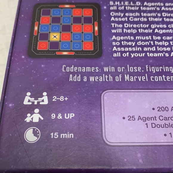 Codenames Marvel Game by USAopoly - Picture 9 of 13